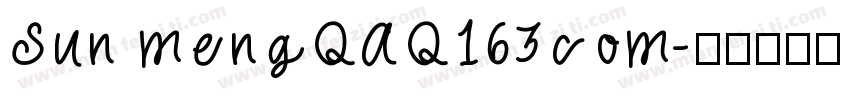Sun mengQAQ163com字体转换